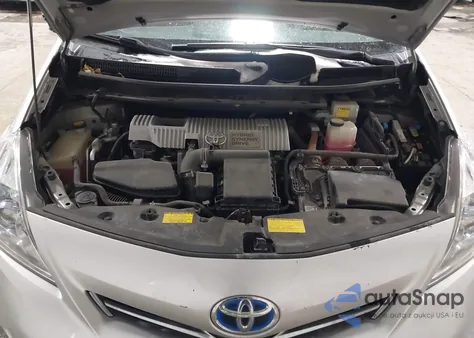 2012 Toyota Prius V Five from USA, damaged, VIN JTDZN3EU0C3107221